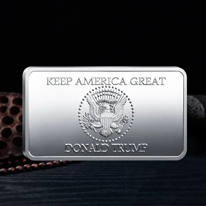 America Donald Trump Gold Plated Bullion Bar - Patriot Picks
