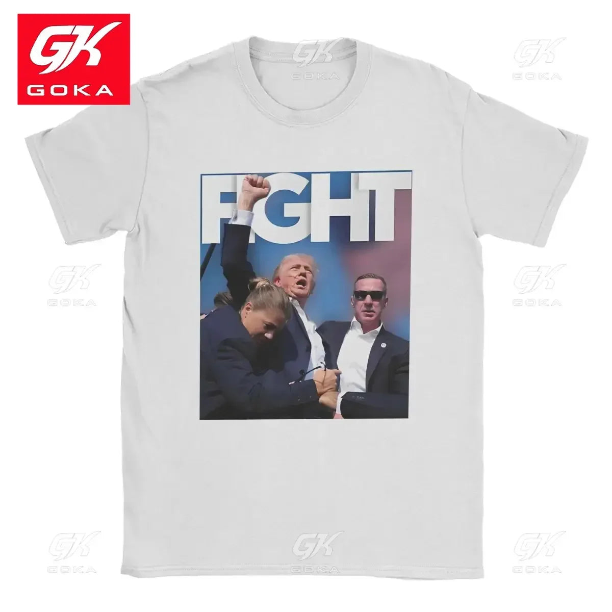 Trump Fight for America  Cotton Tees - Patriot Picks