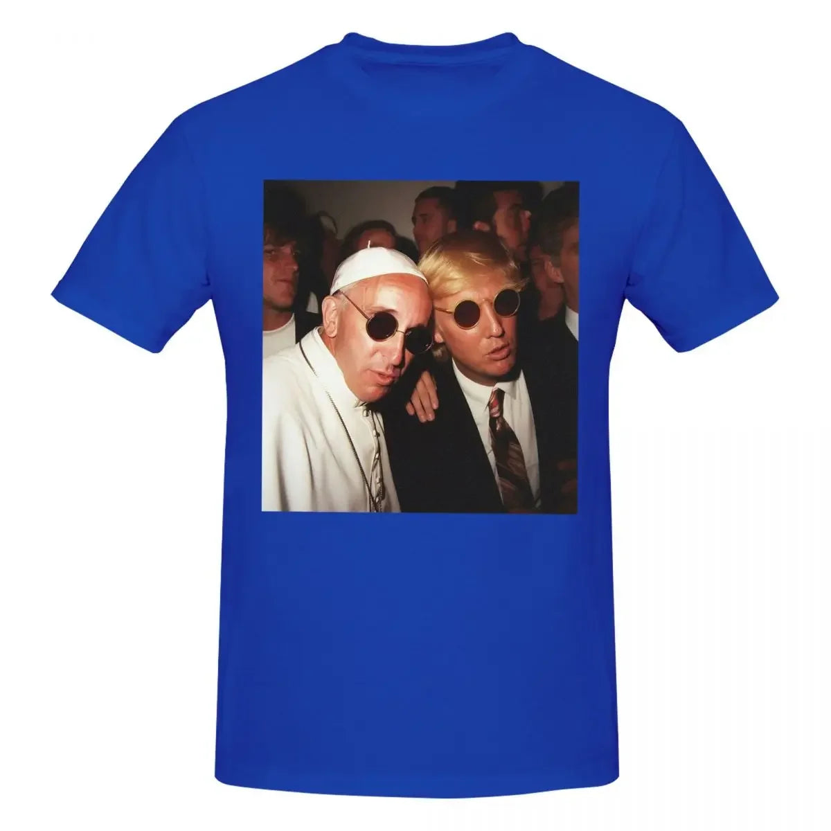 Men's T-shirts with selfies of Pope Francis and Donald Trump - Patriot Picks