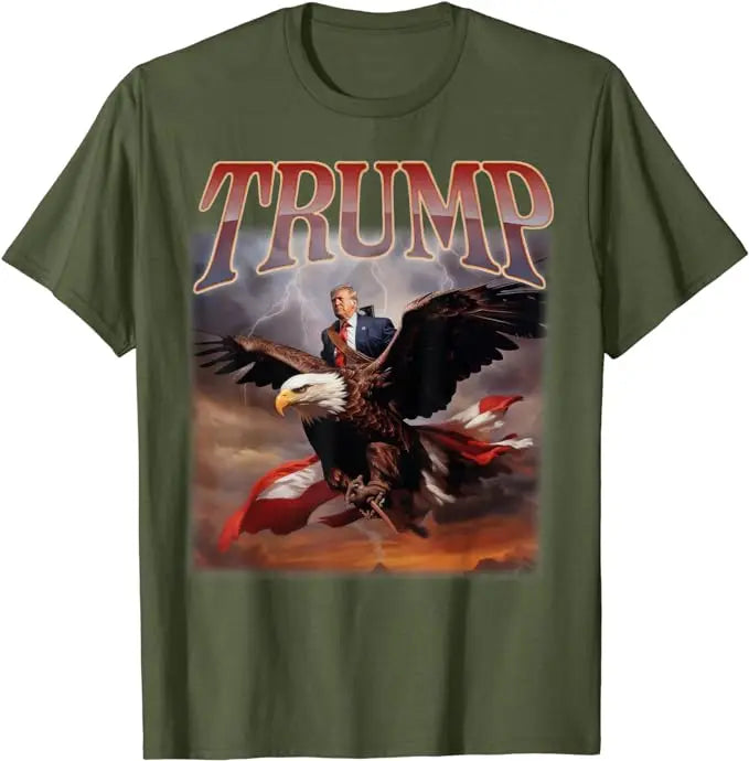 Donald Trump Eagle USA President  Take America Back MAGA T-Shirt - Patriot Picks