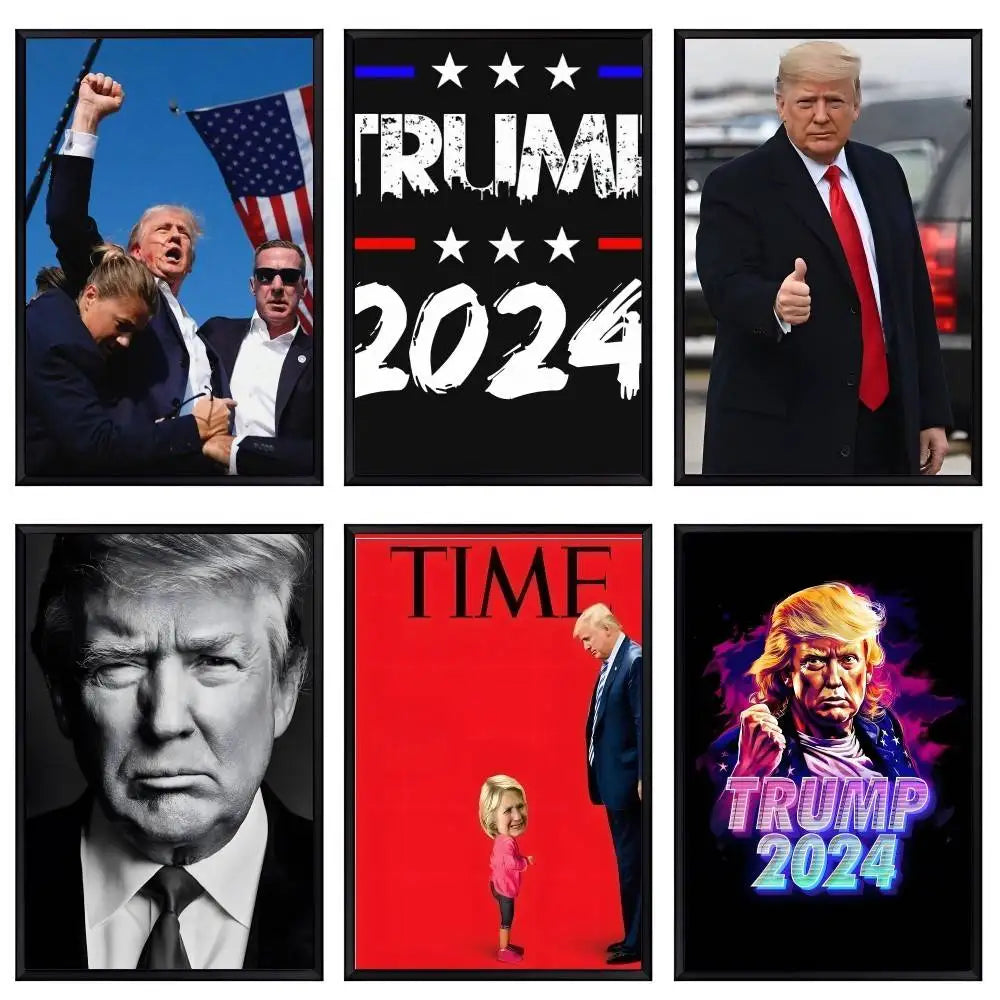 Donald Trump 2024 Paper Poster - Patriot Picks
