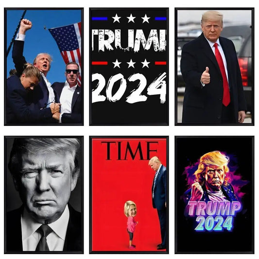 Donald Trump 2024 Paper Poster - Patriot Picks