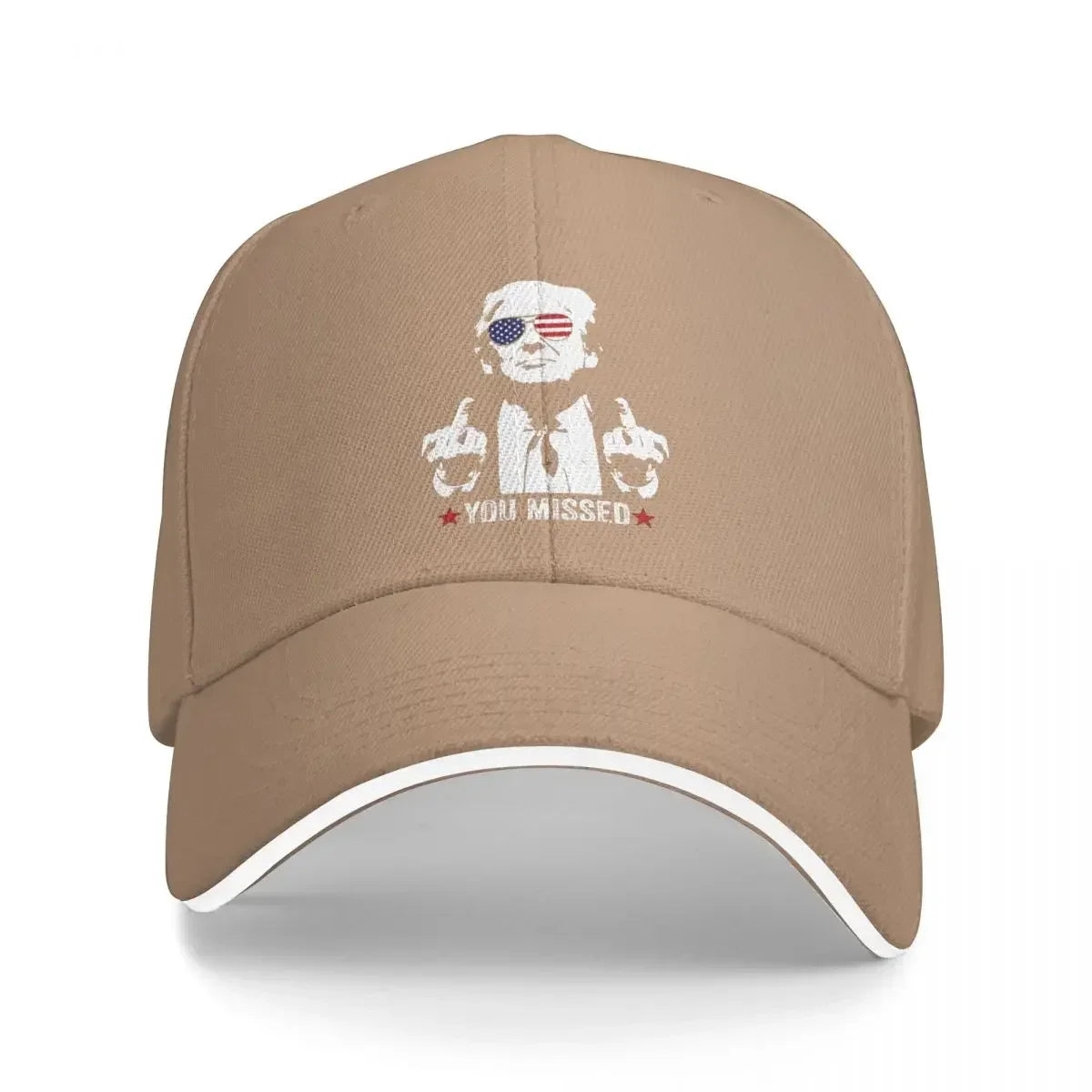 Assassination Shooting Trump You Missed  Baseball Caps - Patriot Picks