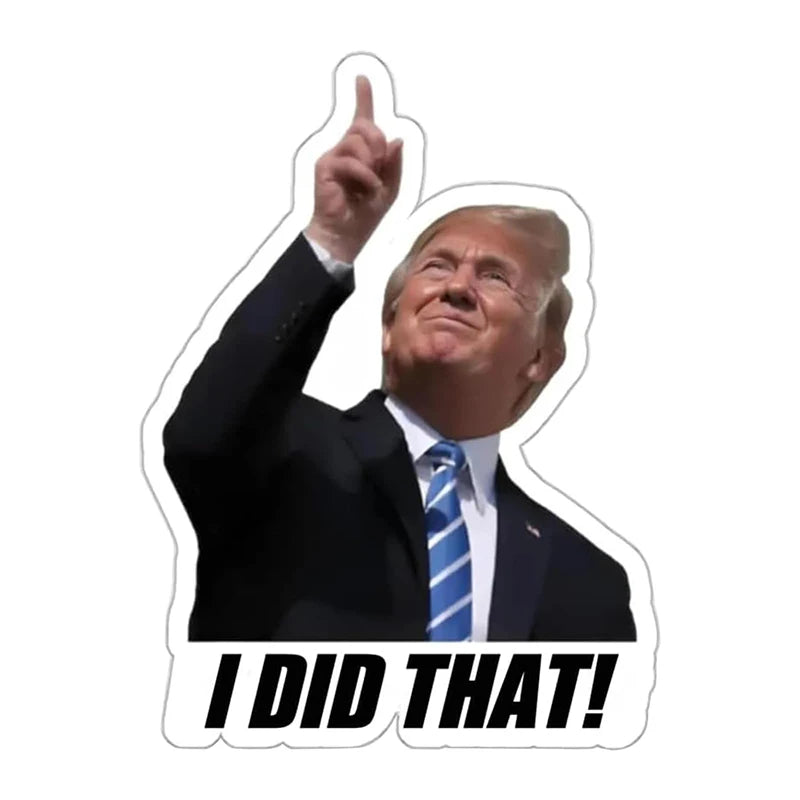 Funny Donald Trump Graffiti Stickers - Patriot Picks