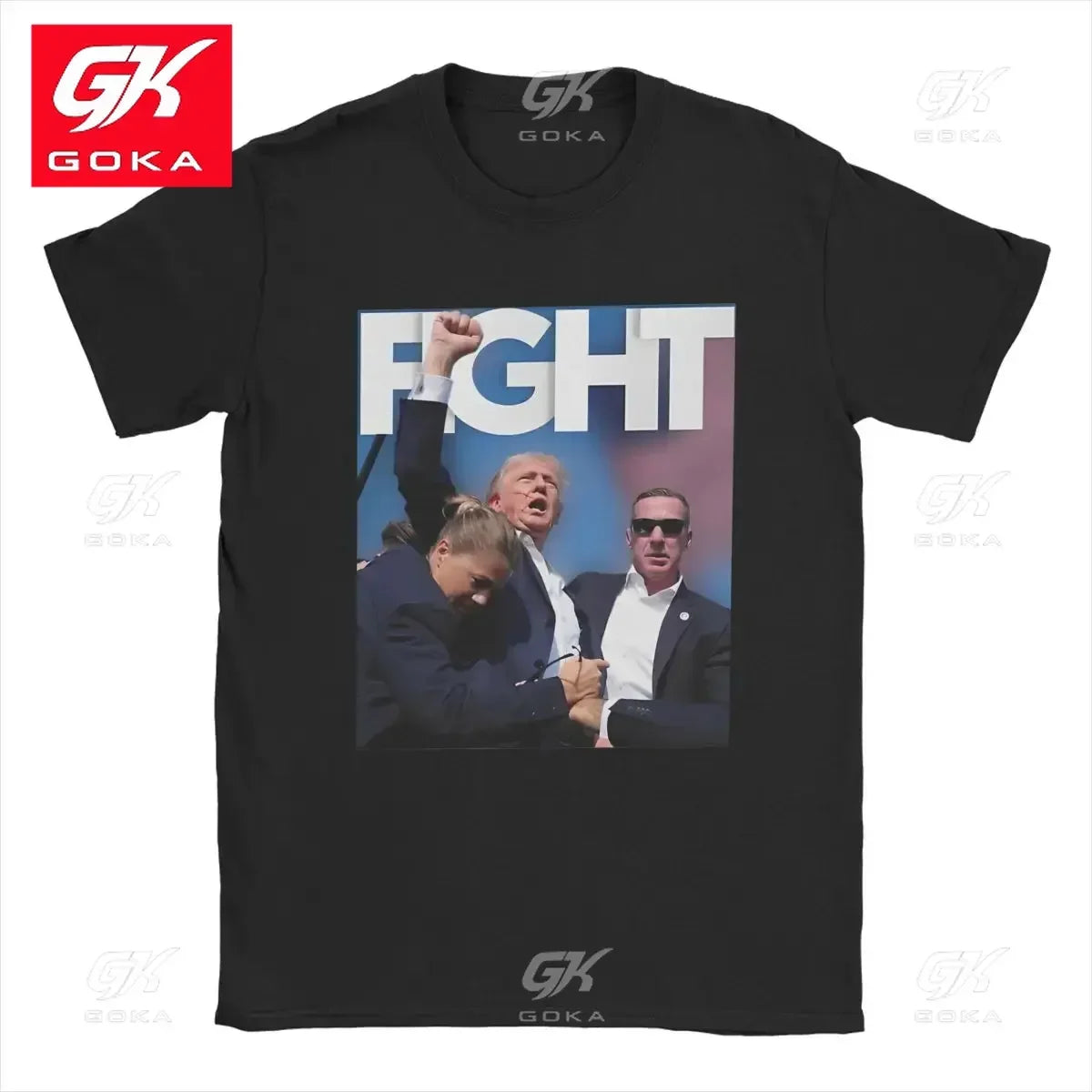 Trump Fight for America  Cotton Tees - Patriot Picks