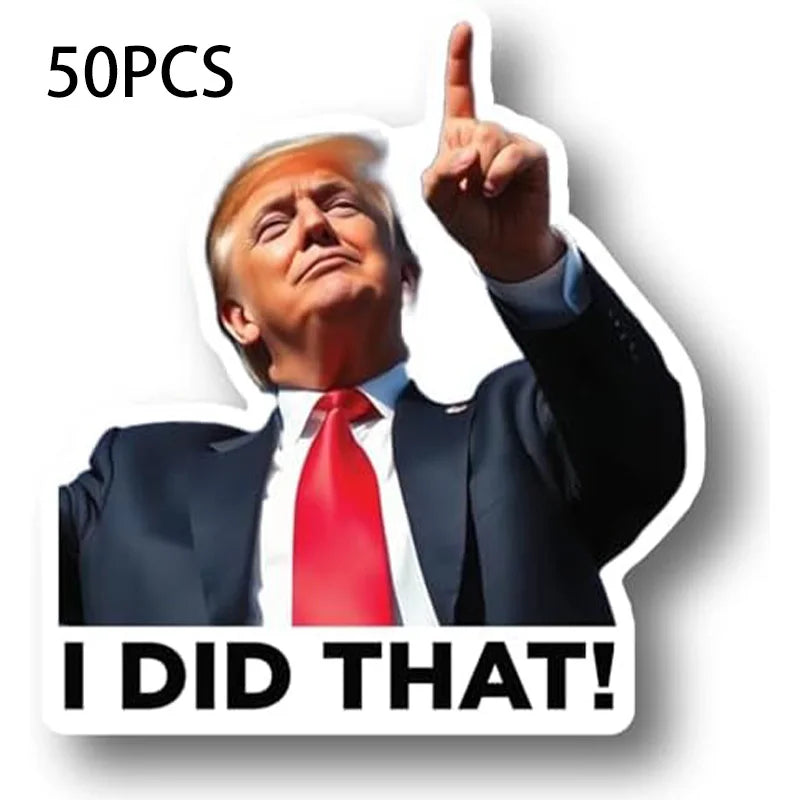 Funny Donald Trump Graffiti Stickers - Patriot Picks