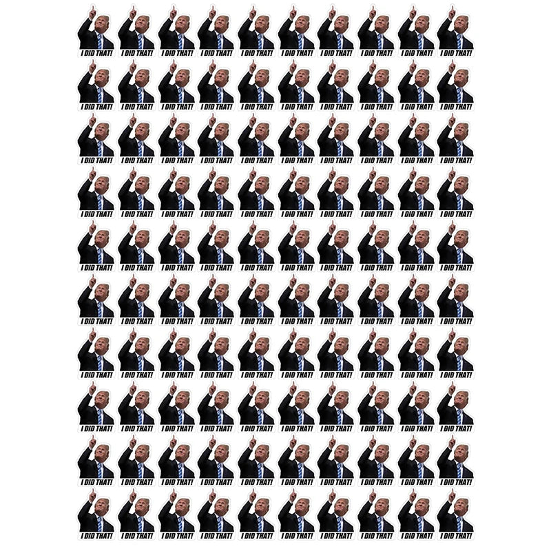 Funny Donald Trump Graffiti Stickers - Patriot Picks