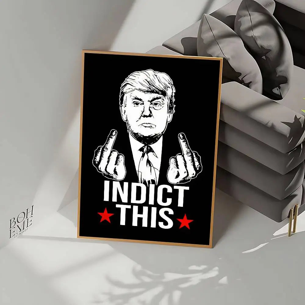 Donald Trump 2024 Paper Poster - Patriot Picks