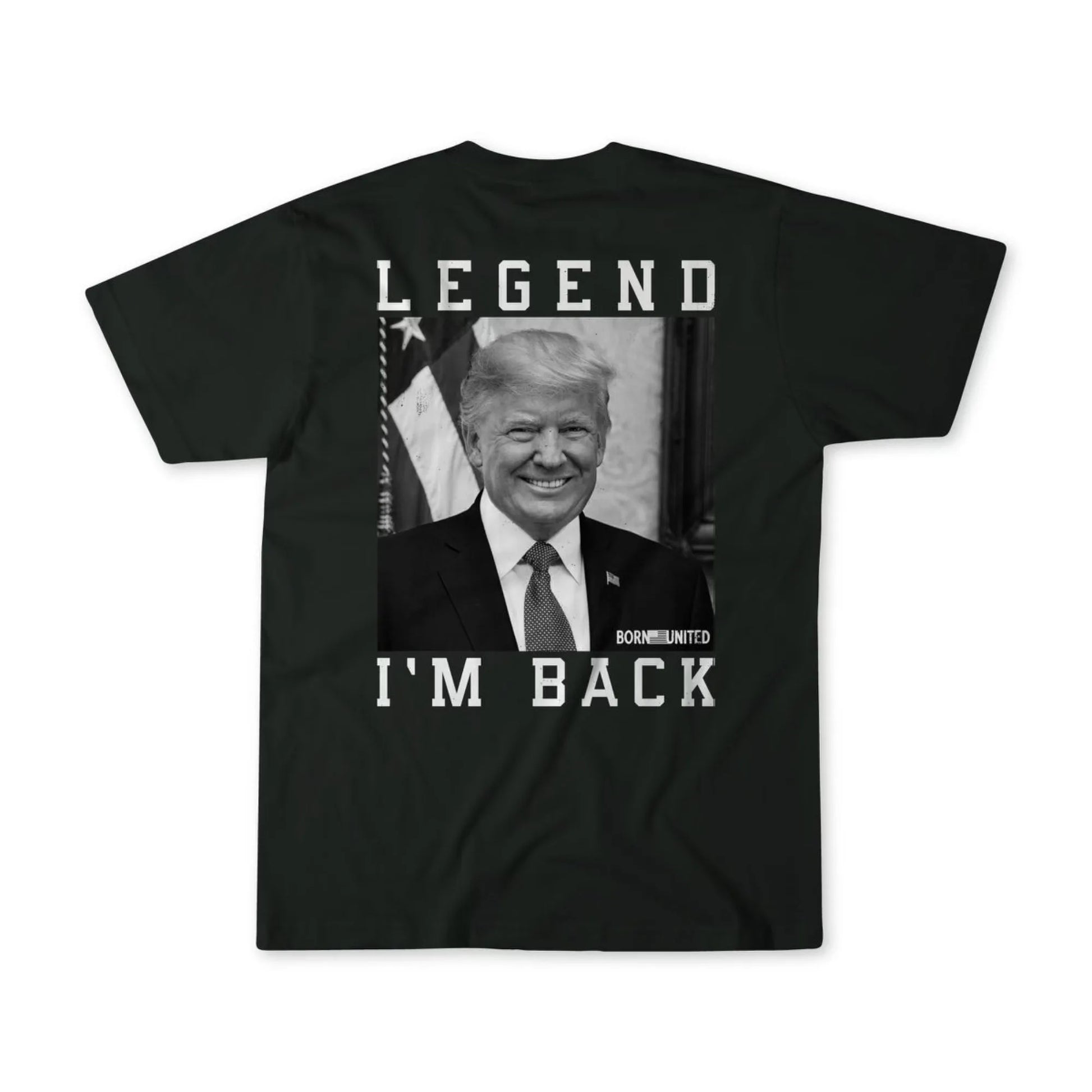 New Men T-Shirt Summer Cotton Print LEGEND TRUMP - Patriot Picks