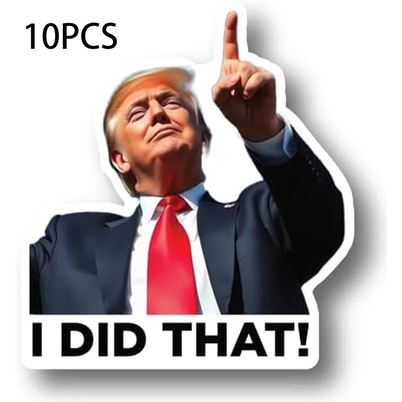 Funny Donald Trump Graffiti Stickers - Patriot Picks