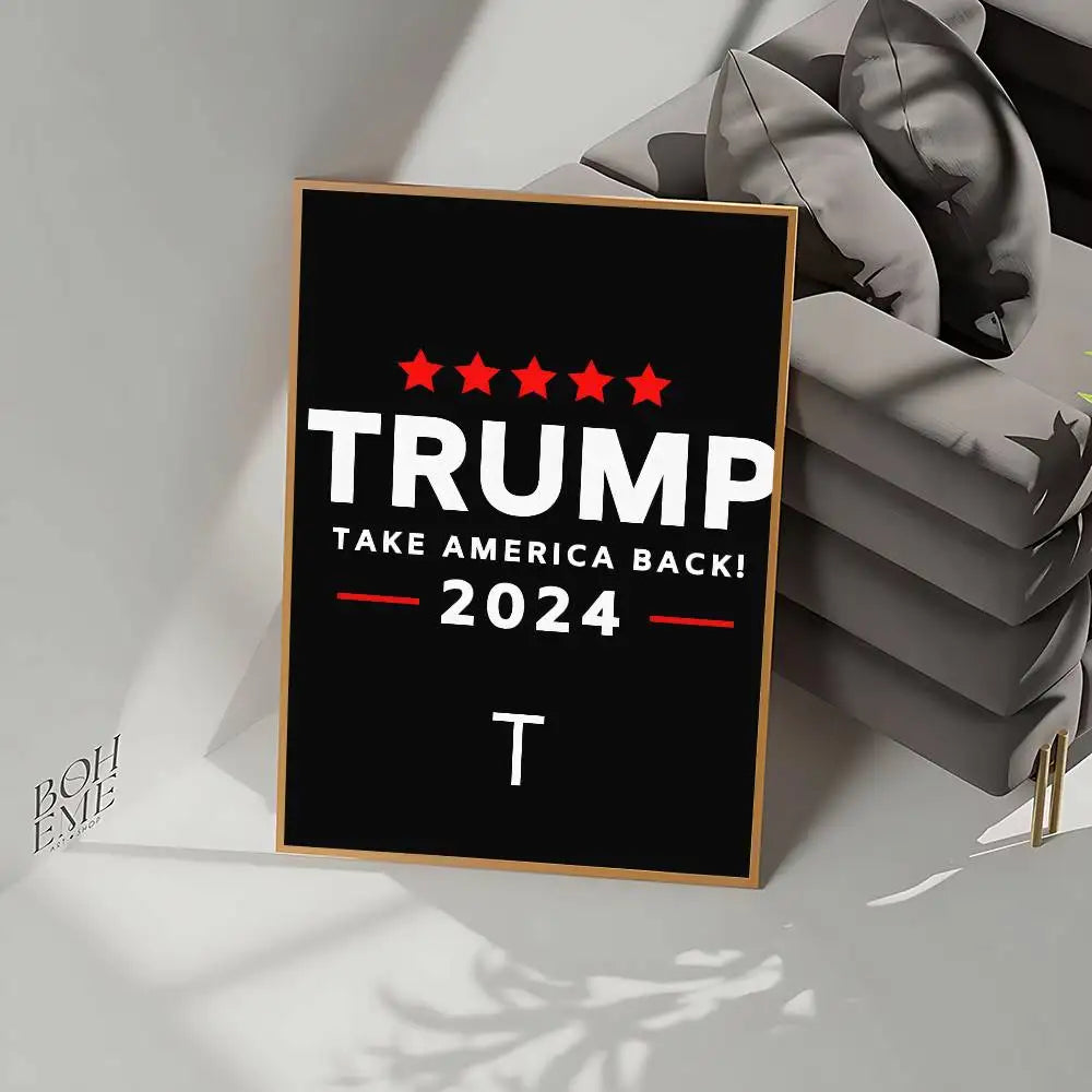 Donald Trump 2024 Paper Poster - Patriot Picks