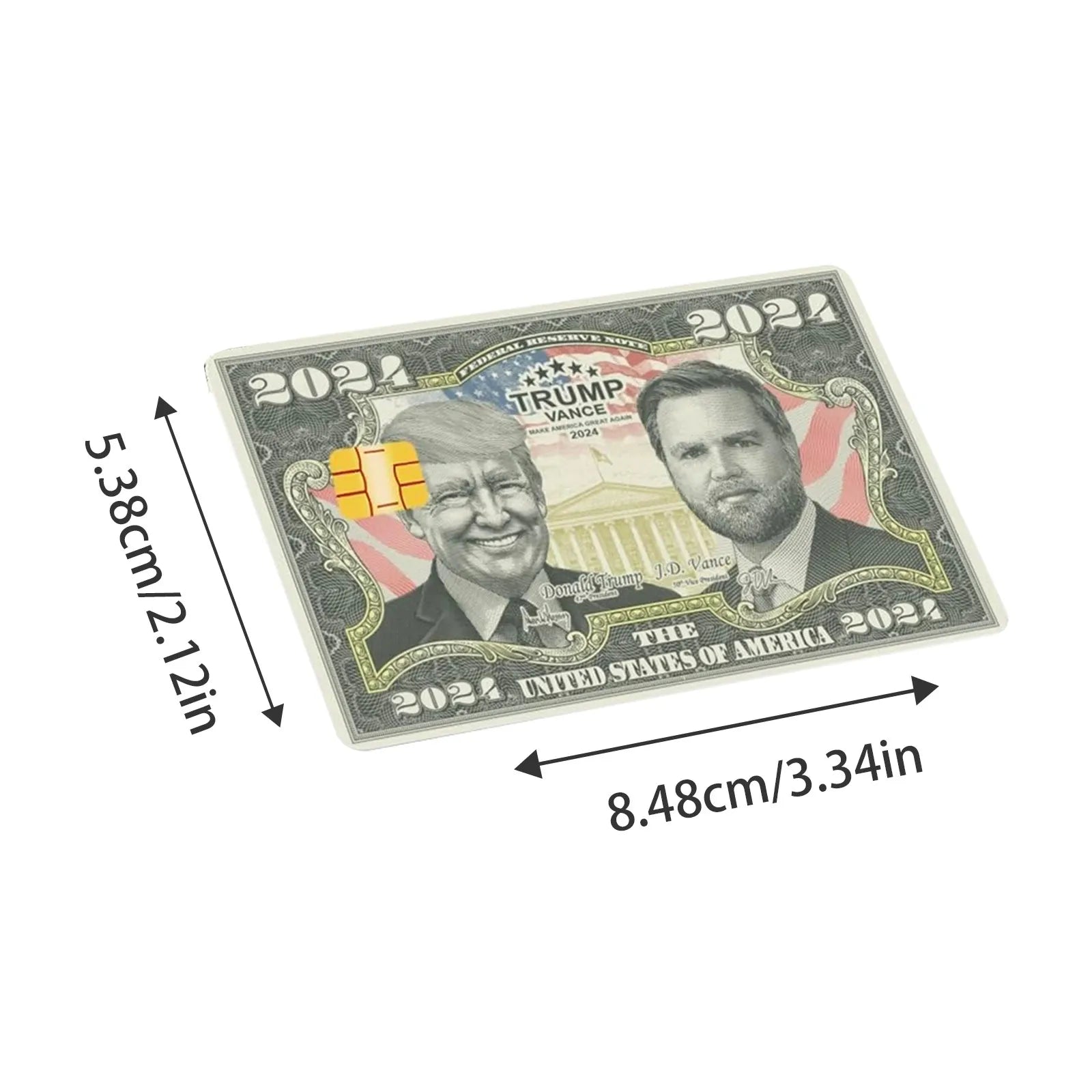 Donald Trump  Credit Card Sticker - Patriot Picks