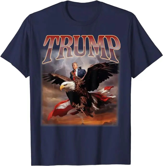 Donald Trump Eagle USA President  Take America Back MAGA T-Shirt - Patriot Picks
