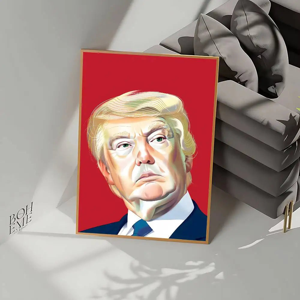 Donald Trump 2024 Paper Poster - Patriot Picks