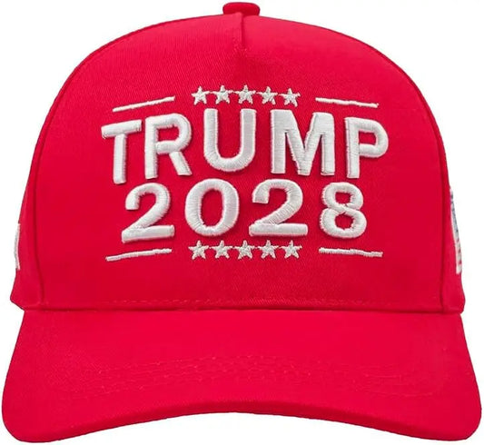 Baseball Caps for Trump 2028 Hat for Men Red - Patriot Picks