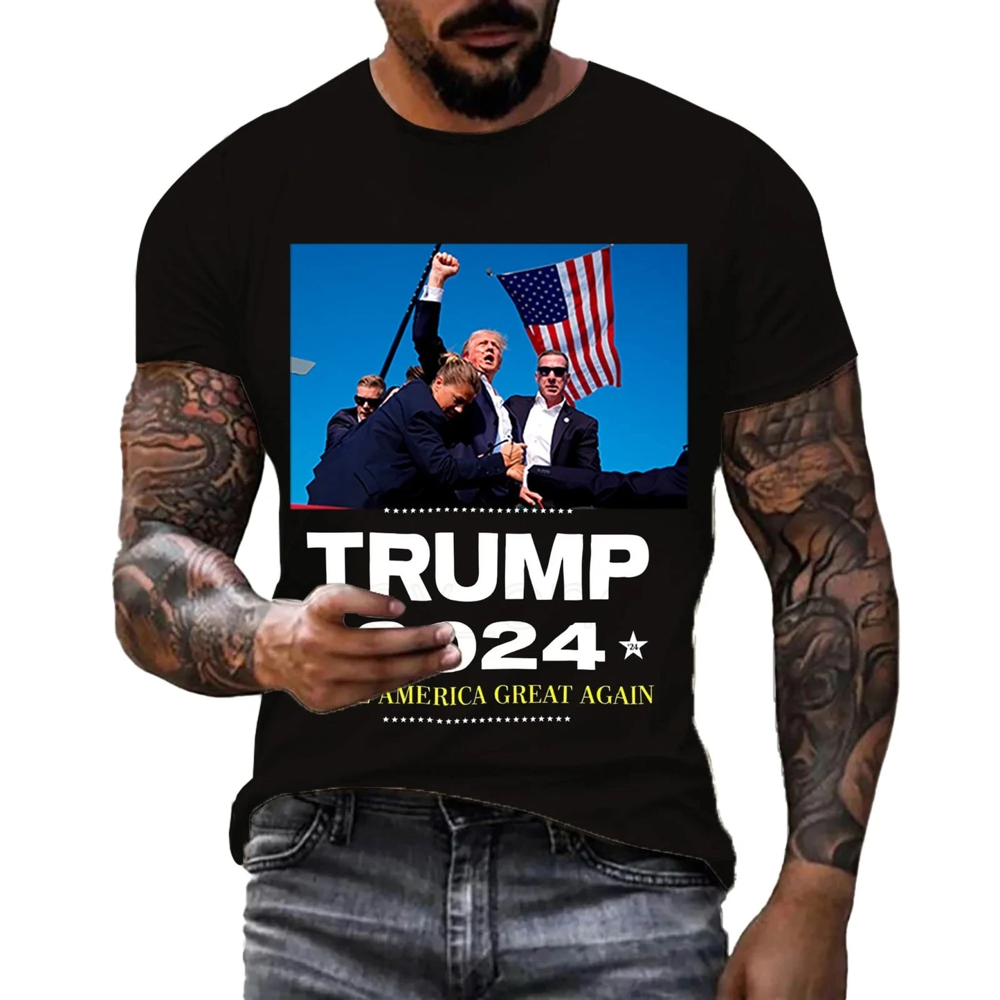 Trump 2025 Graphic T Shirts - Patriot Picks