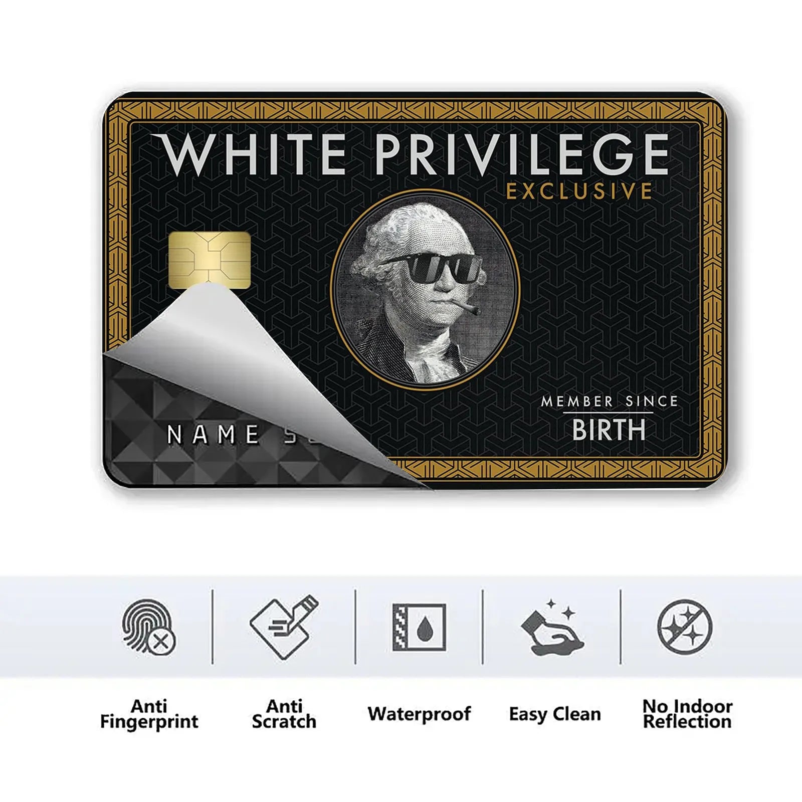 Donald Trump  Credit Card Sticker - Patriot Picks